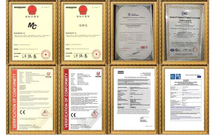 We passed ISO9001, CE