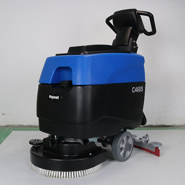 Using A Commercial Scrubber