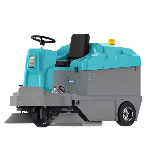 Safety When Using Industrial Ride-on Floor Sweeper Machines: