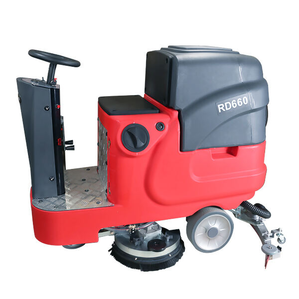 Safety Features in Industrial Floor Cleaning Machines: