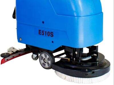 What are the functions and maintenance of a single disc floor scrubber?