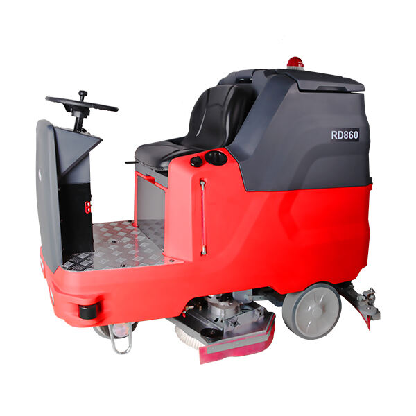 Safety in Floor Scrubber Driers