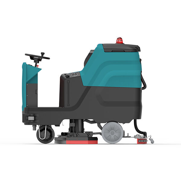 Use of Floor Scrubber With Vacuum