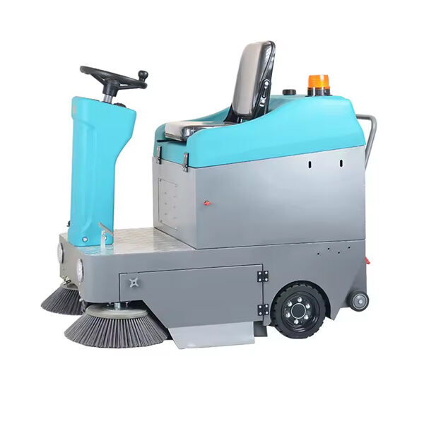 Use of Industrial Ride-on Floor Sweeper Machines: