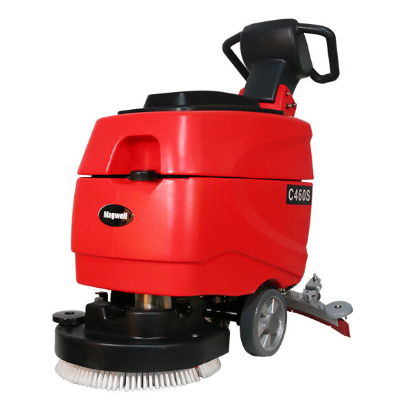 Security connected with Electric Tile Floor Scrubber