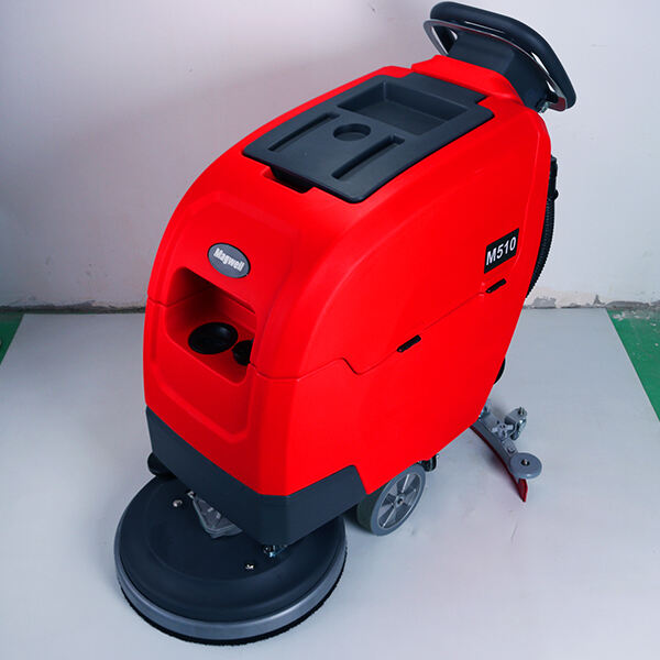 Use of Walk Behind Scrubber Dryer