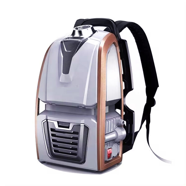 Using the Vacuum Backpack Cleaner