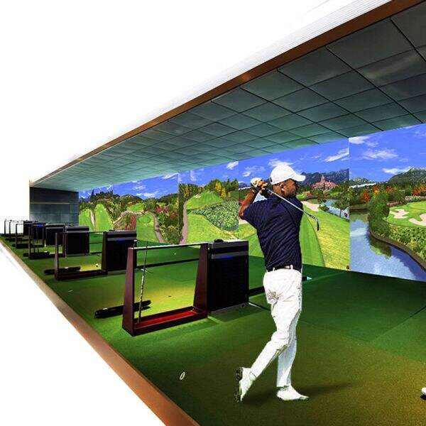 Sicherheit und Nutzung des Indoor-Golfsimulators