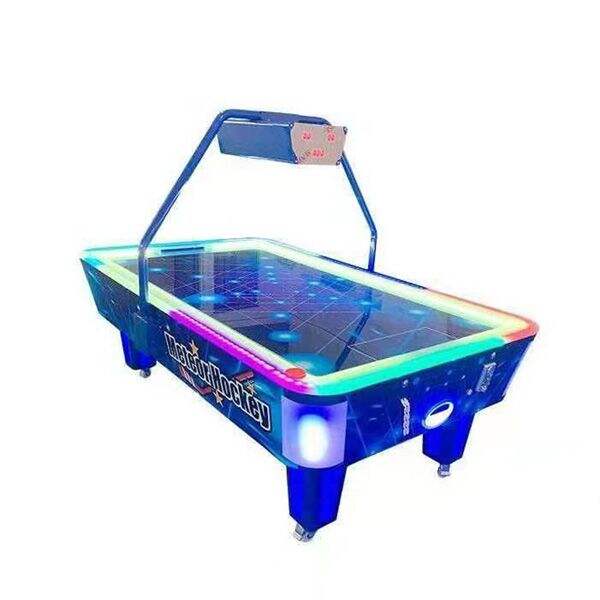 So verwenden Sie einen Arcade-Airhockeytisch