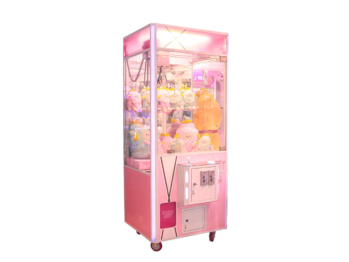 Pink Arcade Crane Machine