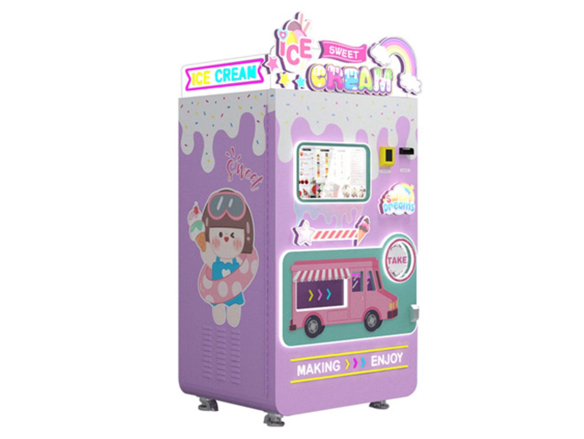 Automatic Ice Cream Vending Machine