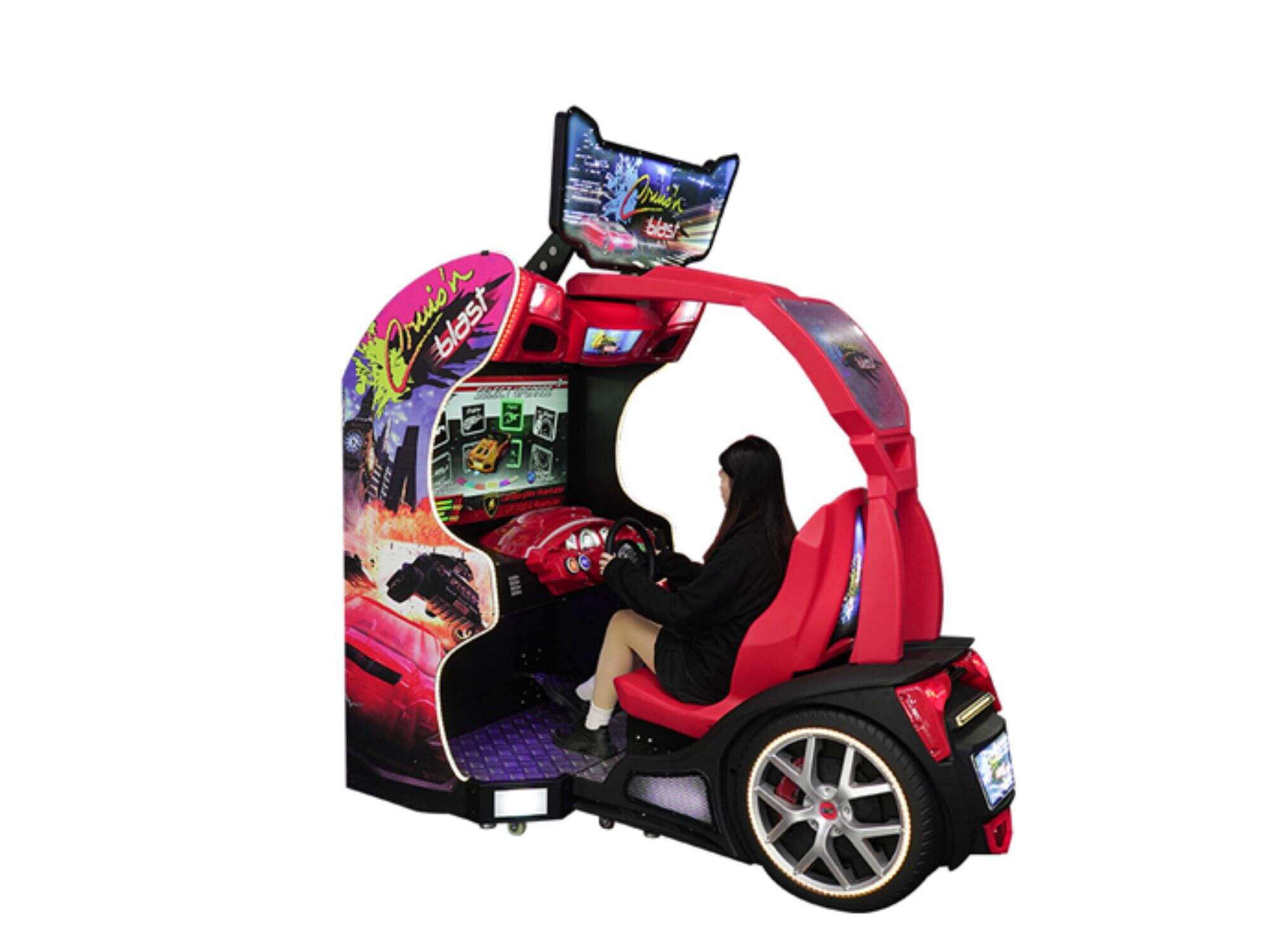 Dynamic Flying Car Driving Arcade Game