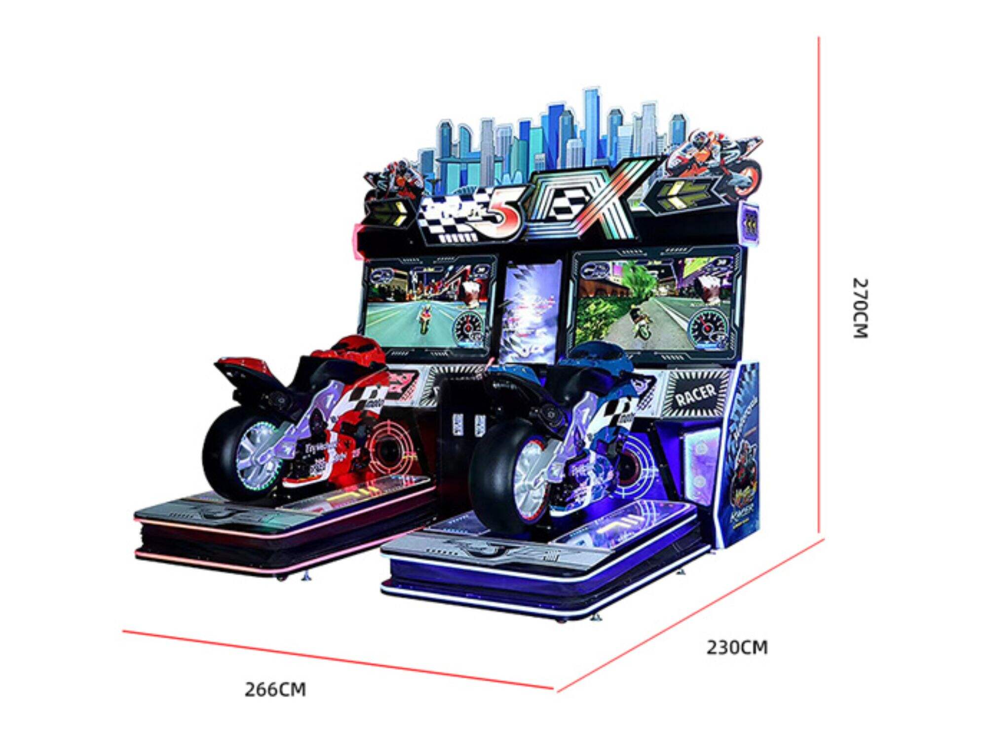 5DX Motorcycle Arcade Game