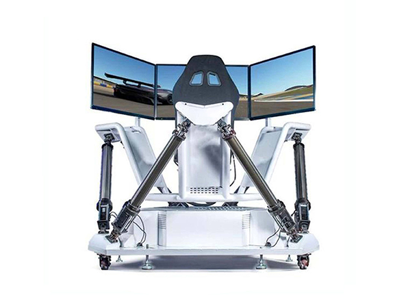 6 Dof 3 Screen Racing Simulator