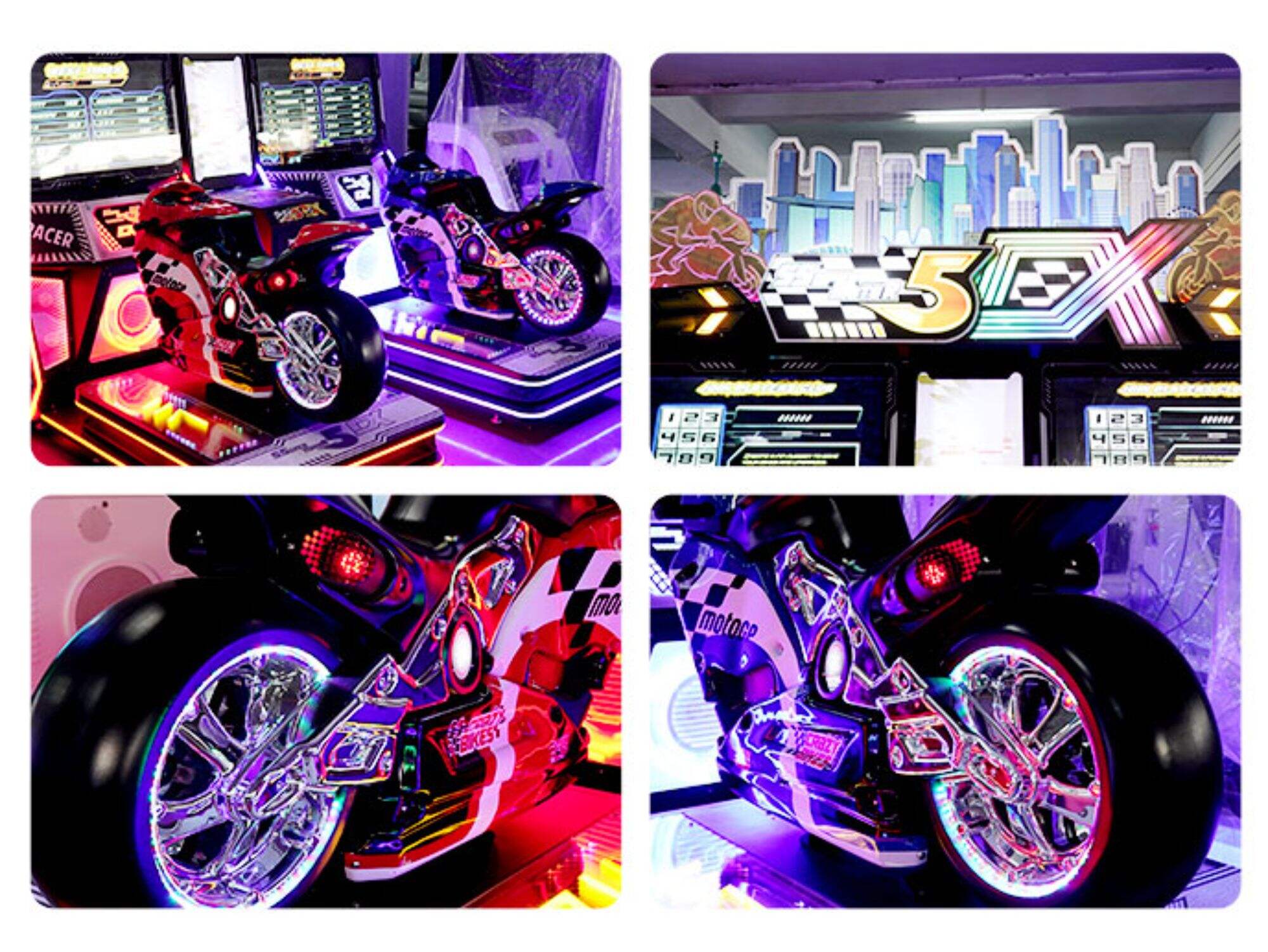 5DX Motorcycle Arcade Game