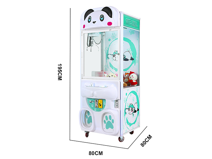 Panda Claw Crane Grabber Machine Arcade
