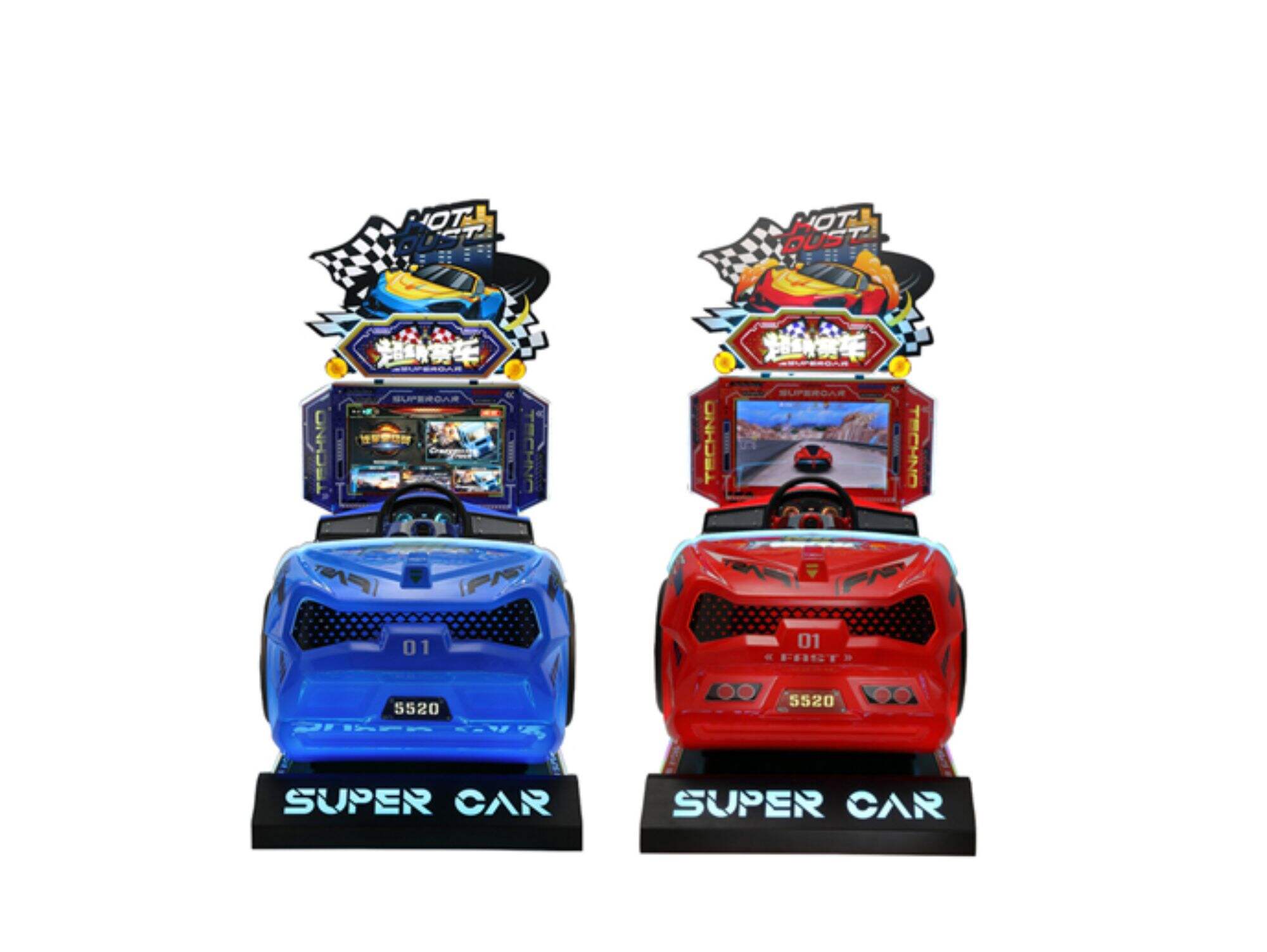 Super Car Racing Arcade Machine