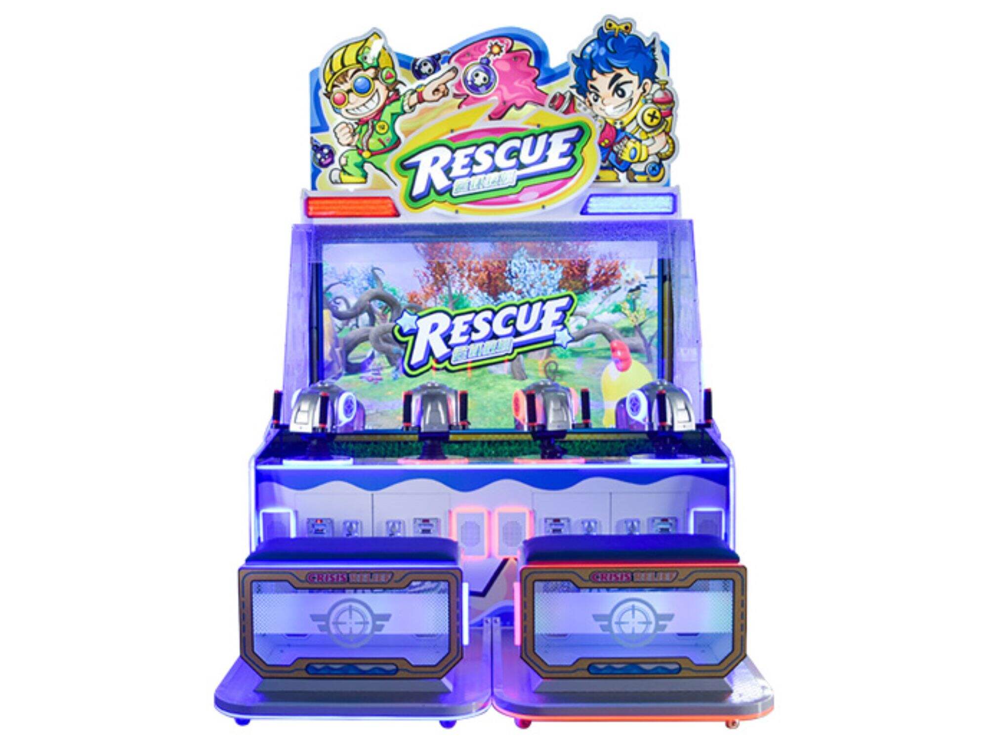 Crisis Rescue Water Shooting Arcade Game