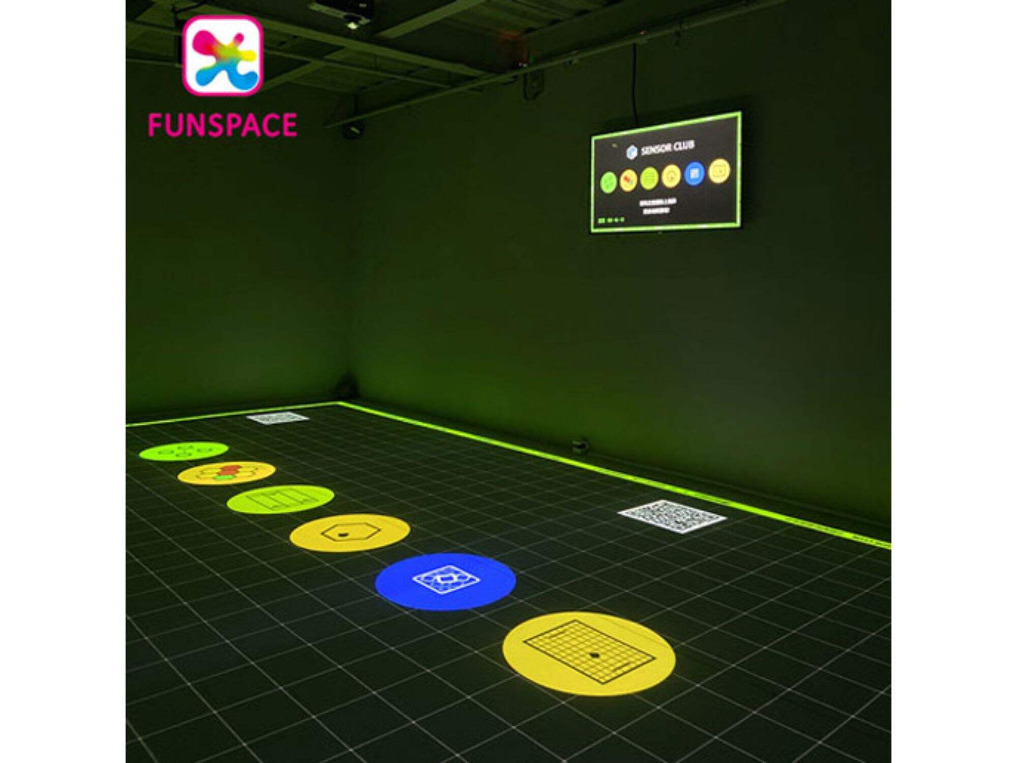 Interactive Floor Projector Game