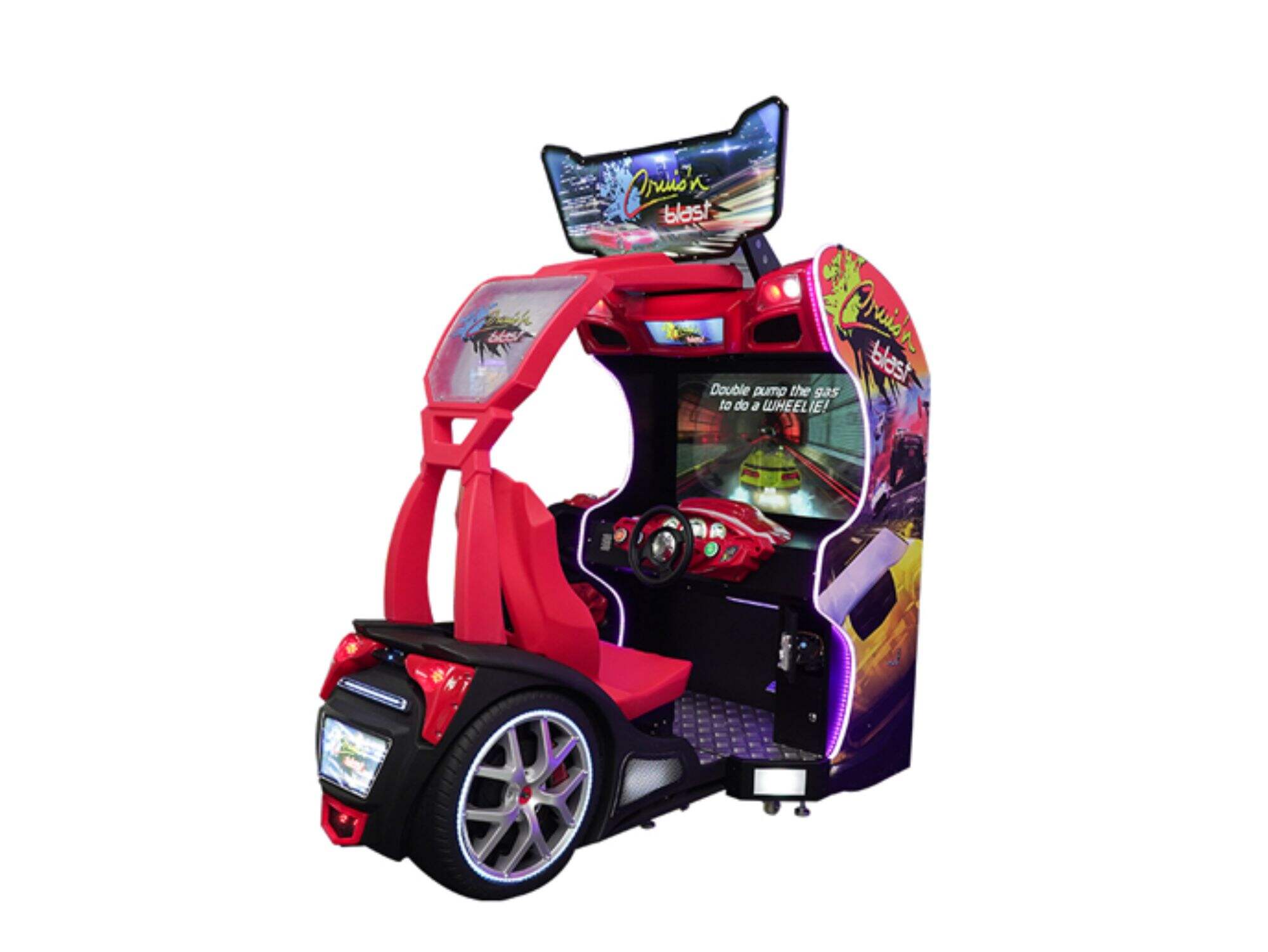 Dynamic Flying Car Driving Arcade Game