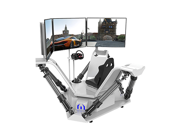 6 Dof 3 Screen Racing Simulator