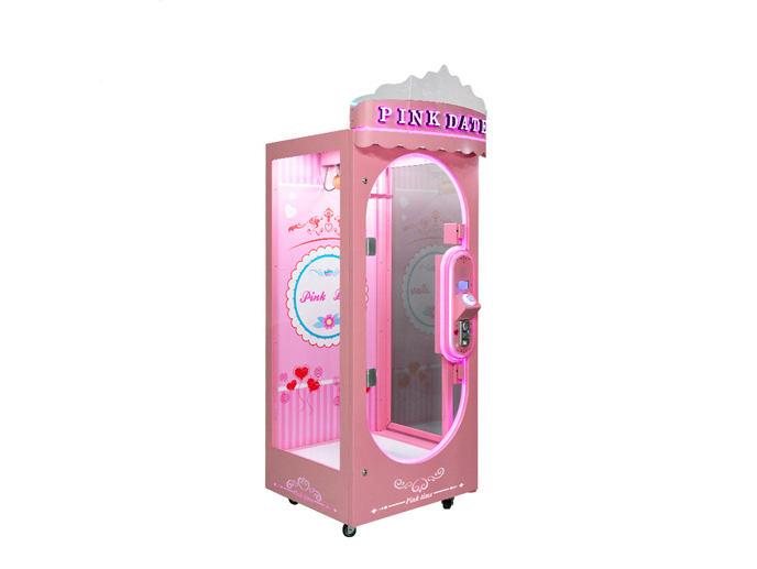 Pink Date Scissors Cut Prize Machine