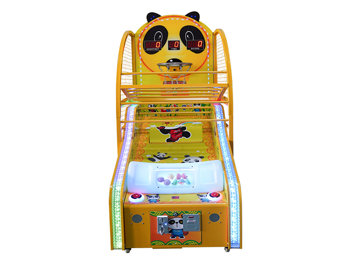 Kids Panda Basketball Arcade Game