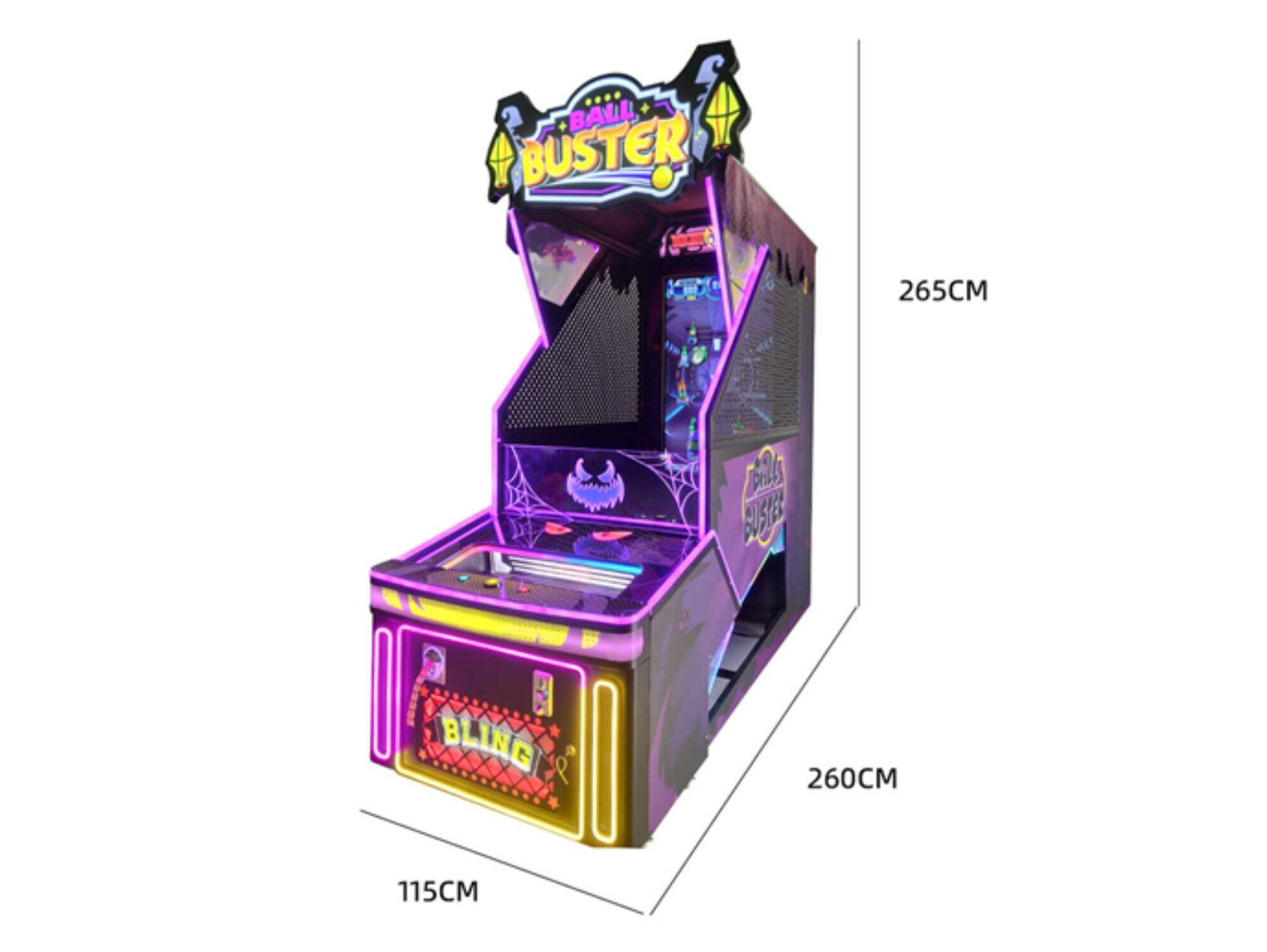 Ball Throwing Video Arcade Game