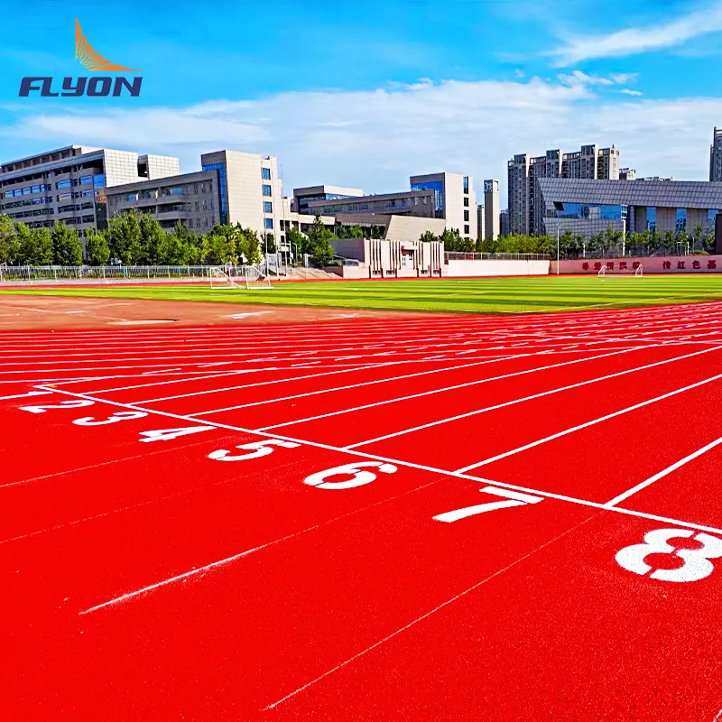 Rubber Running Track Surface