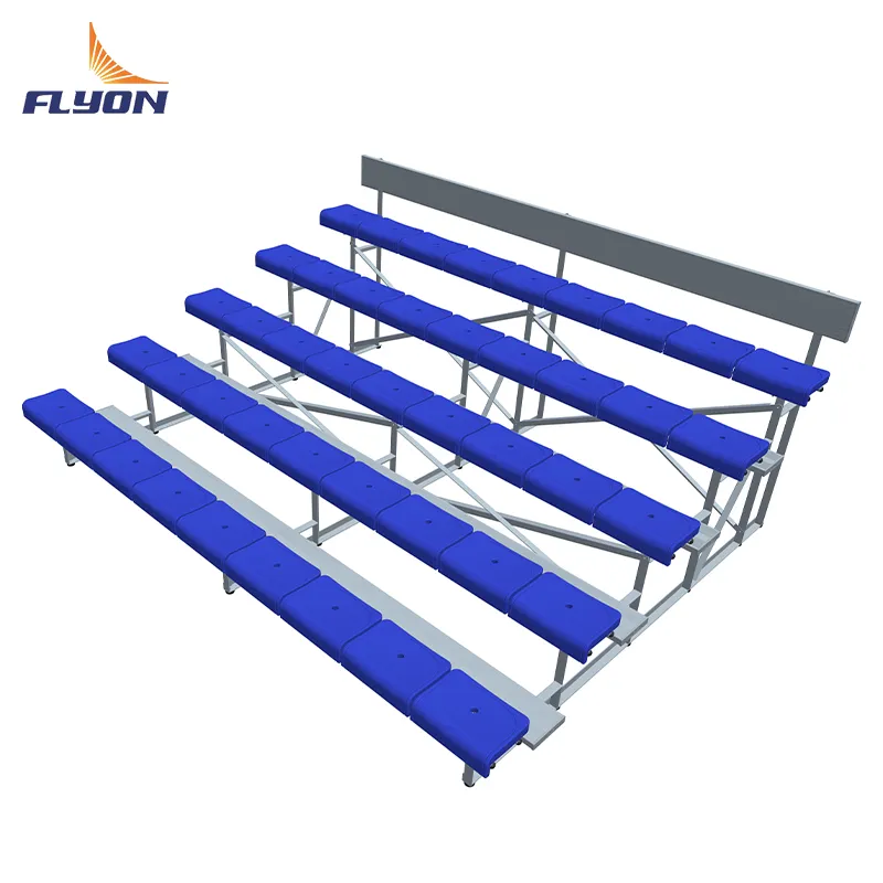 5 Row Aluminum Bleachers