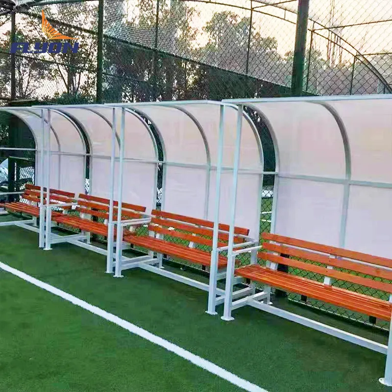 Soccer Benches With Shelter