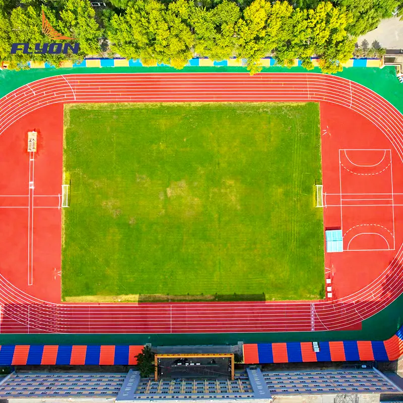 Rubber Running Track Material