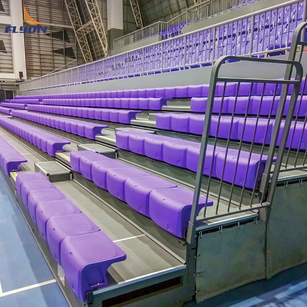 Retractable Bleachers For Gymnasiums