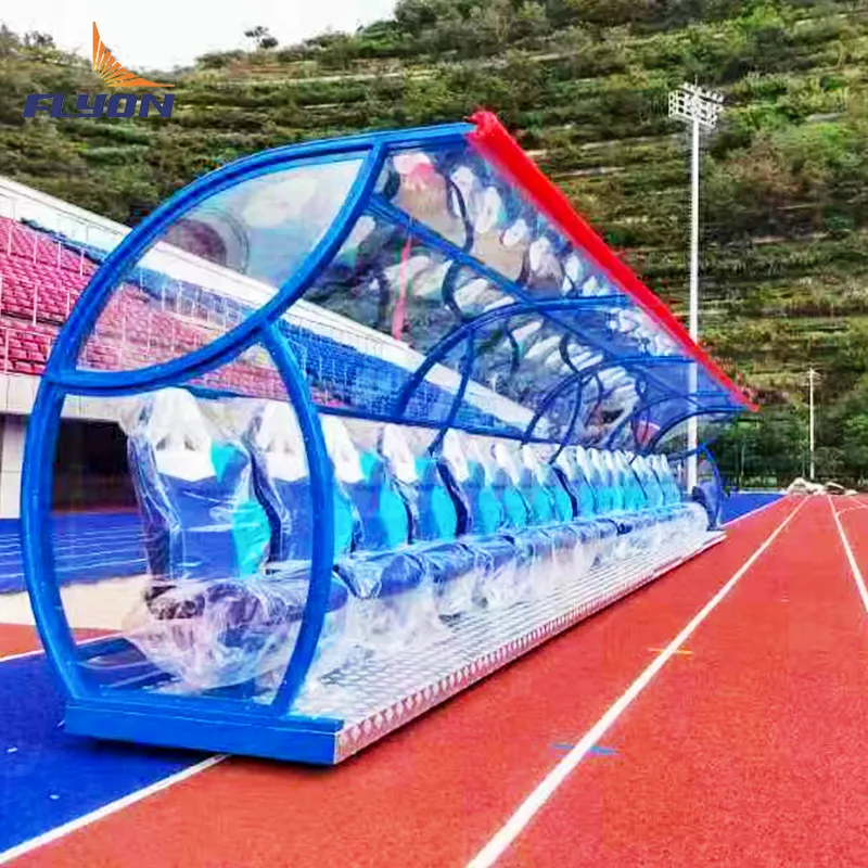 Soccer Shelter Bench