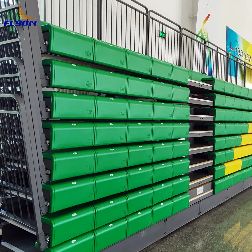 Retractable Gym Bleachers