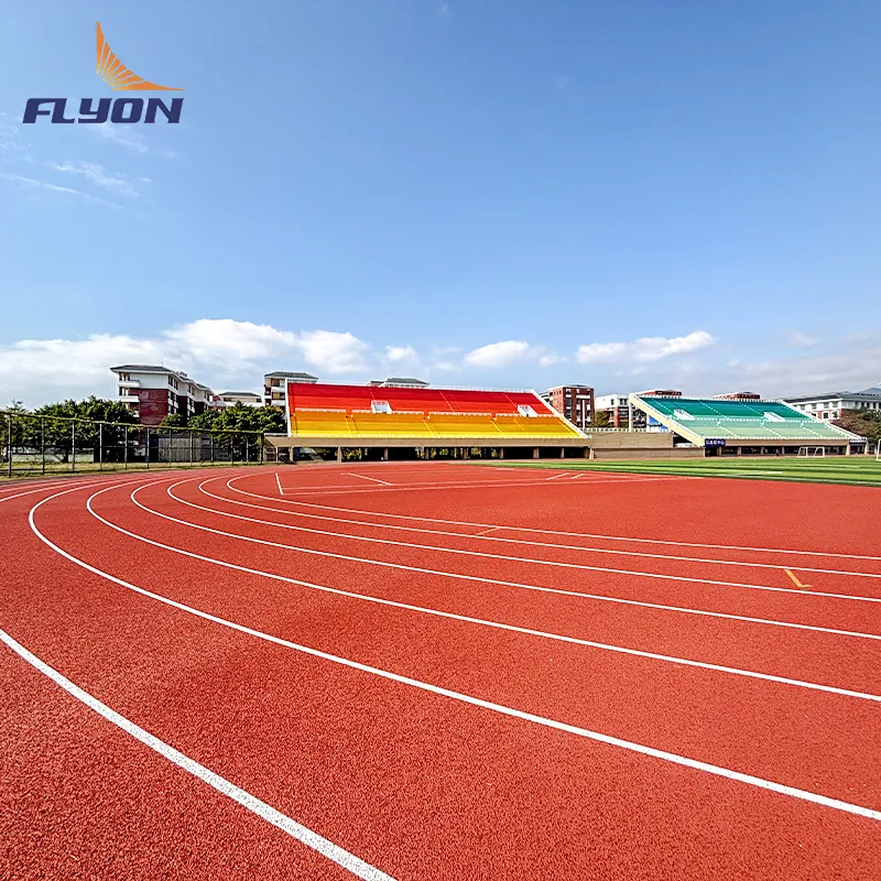 Rubber Running Track