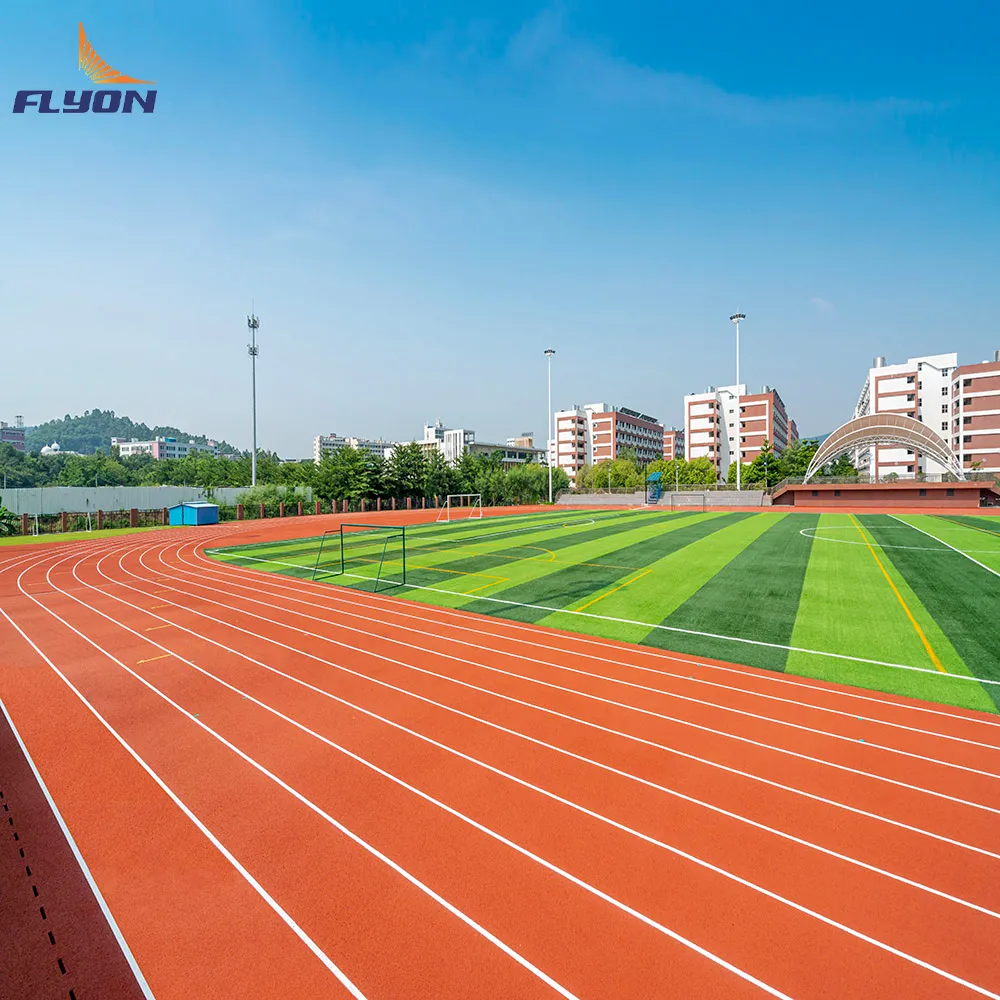 Outdoor Tartan Running Track