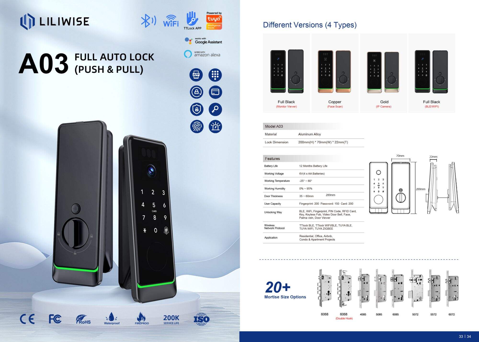 A03 Automatic Door Locks Brochure