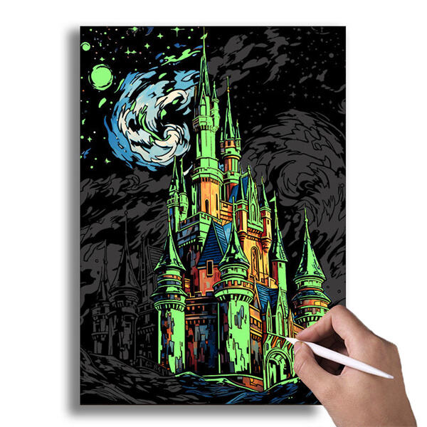 Unleashing your artistic potential through scratching drawing