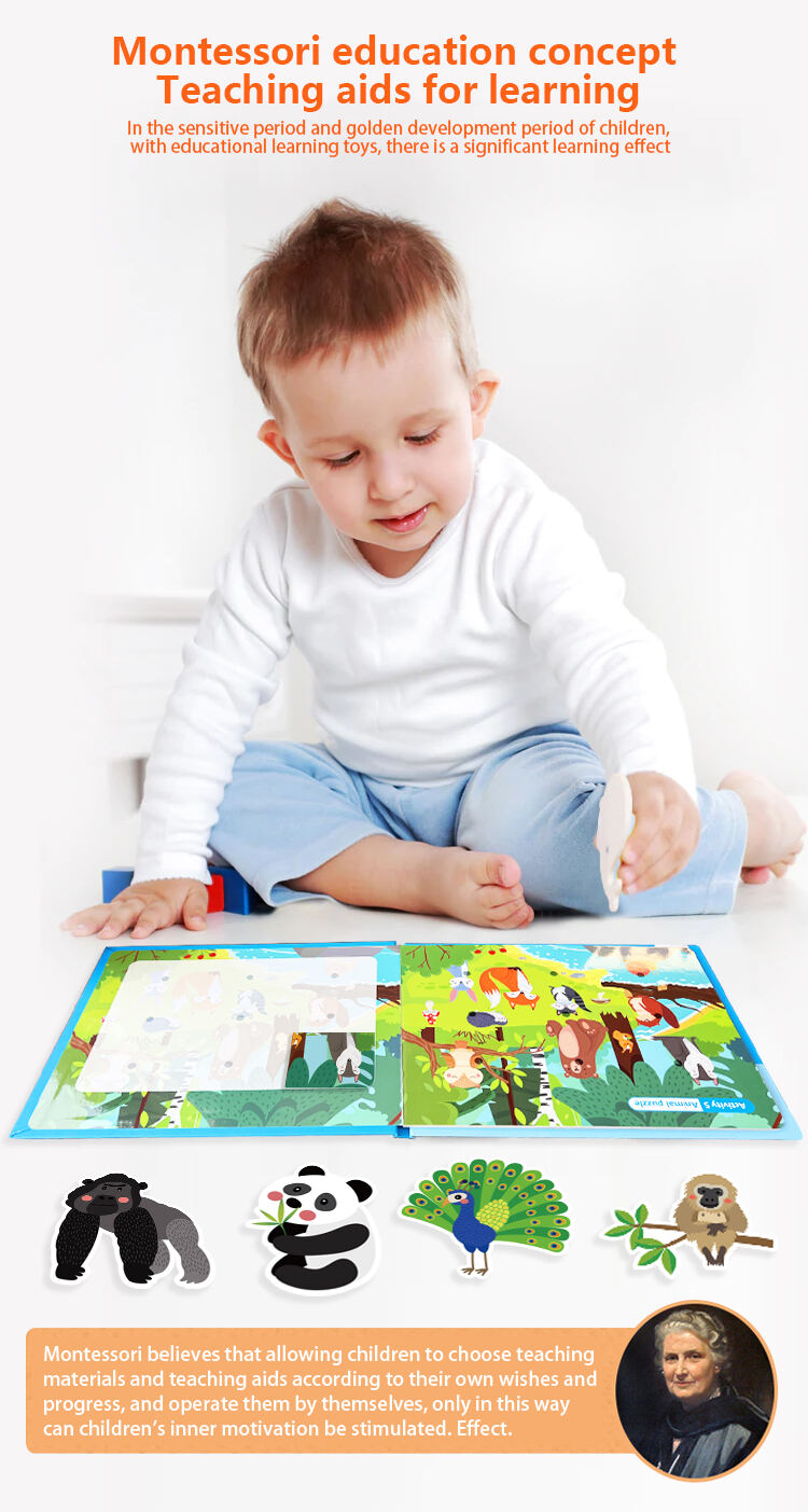 KEYBABY Educational Hardcover Quiet Book Early Learning Busy Book Toys For Kids manufacture