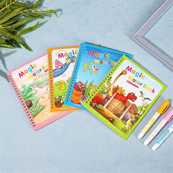 Discover the magic of watercolors with this interactive coloring book filled with stunning designs