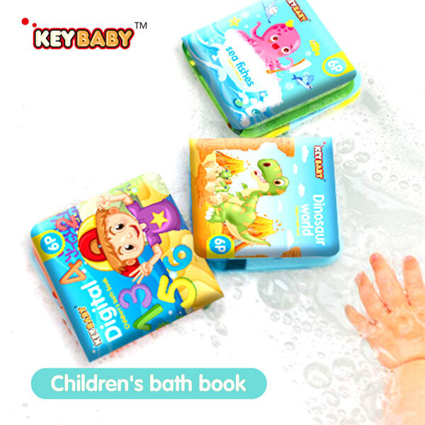 Libros educativos e impermeables para el baño del bebé