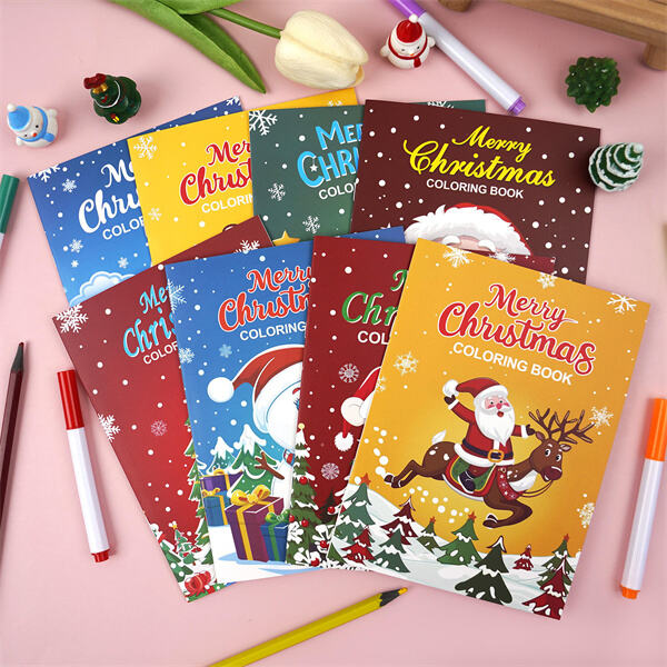 Have a holly jolly time coloring in these merry designs