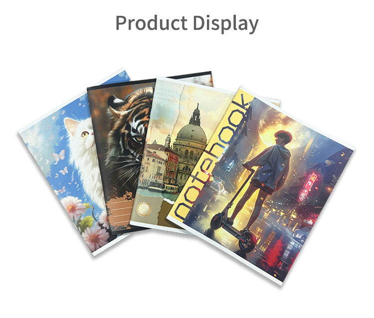 product custom a3 size for bts cat animal copybook dairy journal notebook 100 pages 12 sheets softcover for students writing-3
