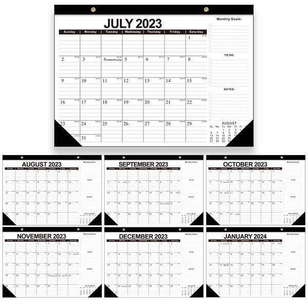 Design your own custom desk calendar for a unique touch