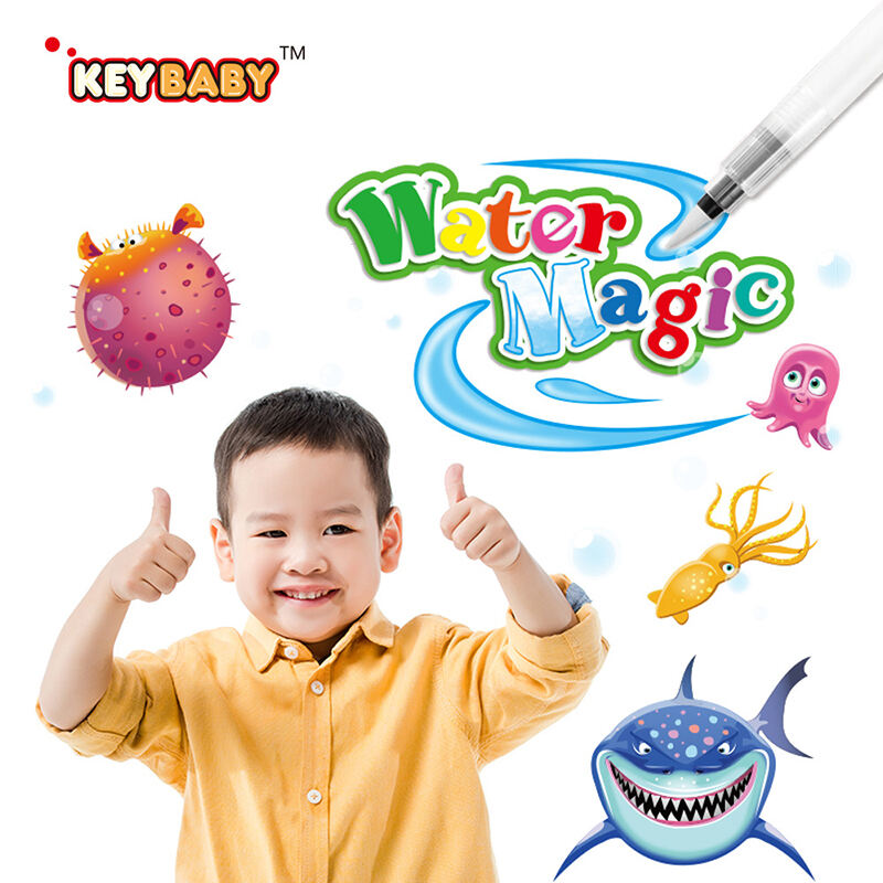 2024 Keybaby Color Toys Animals Reusable Printing Drawing Water Magic Book educational books for children details