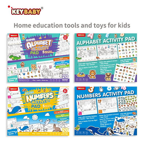 Manos a la obra con libros de actividades interactivos y educativos