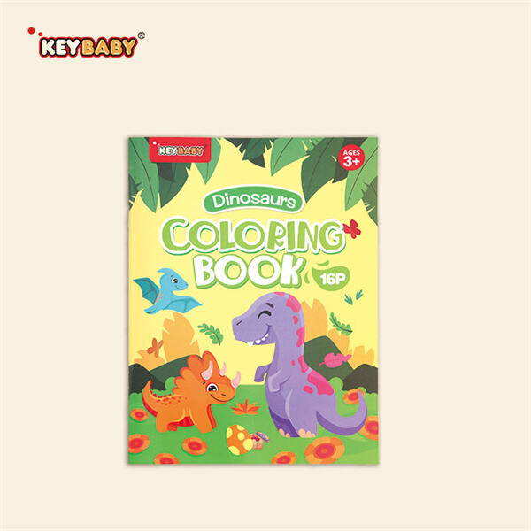 Perfect for kids who love dinosaurs and coloring!