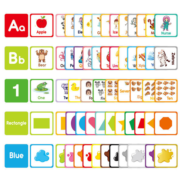 Enhance your child's reading readiness with engaging letter flashcards.