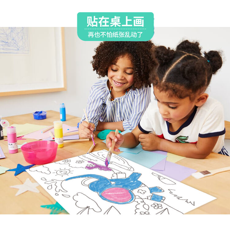 Customize KEYBABY Educational DIY Doodle Toy for Kids Color Filling Paper Scroll Graffiti Scroll Children Drawing Roll details